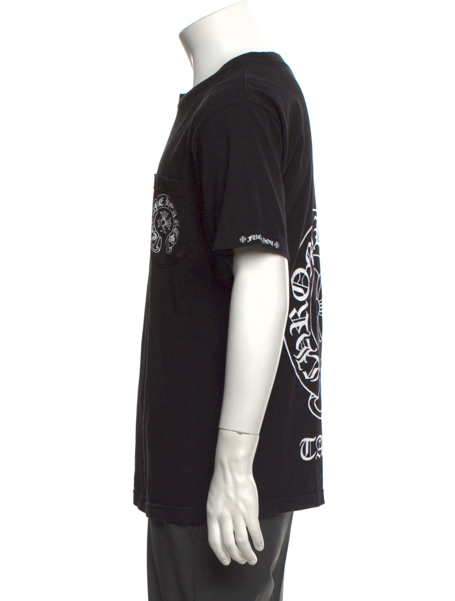 Chrome Hearts Signature Logo Taiwan Exclusive Plus Logo T-Shirt