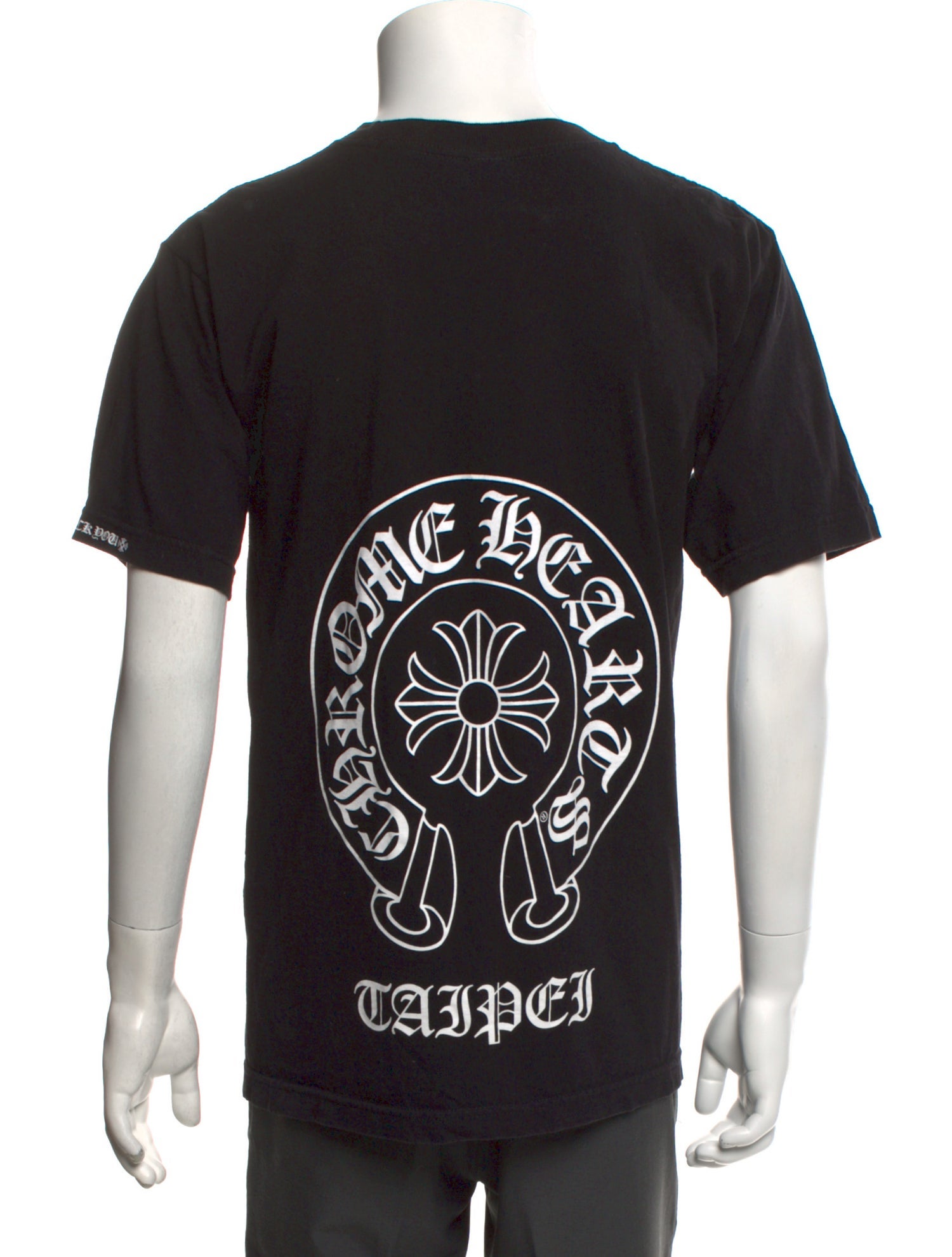 Chrome Hearts Signature Logo Taiwan Exclusive Plus Logo T-Shirt