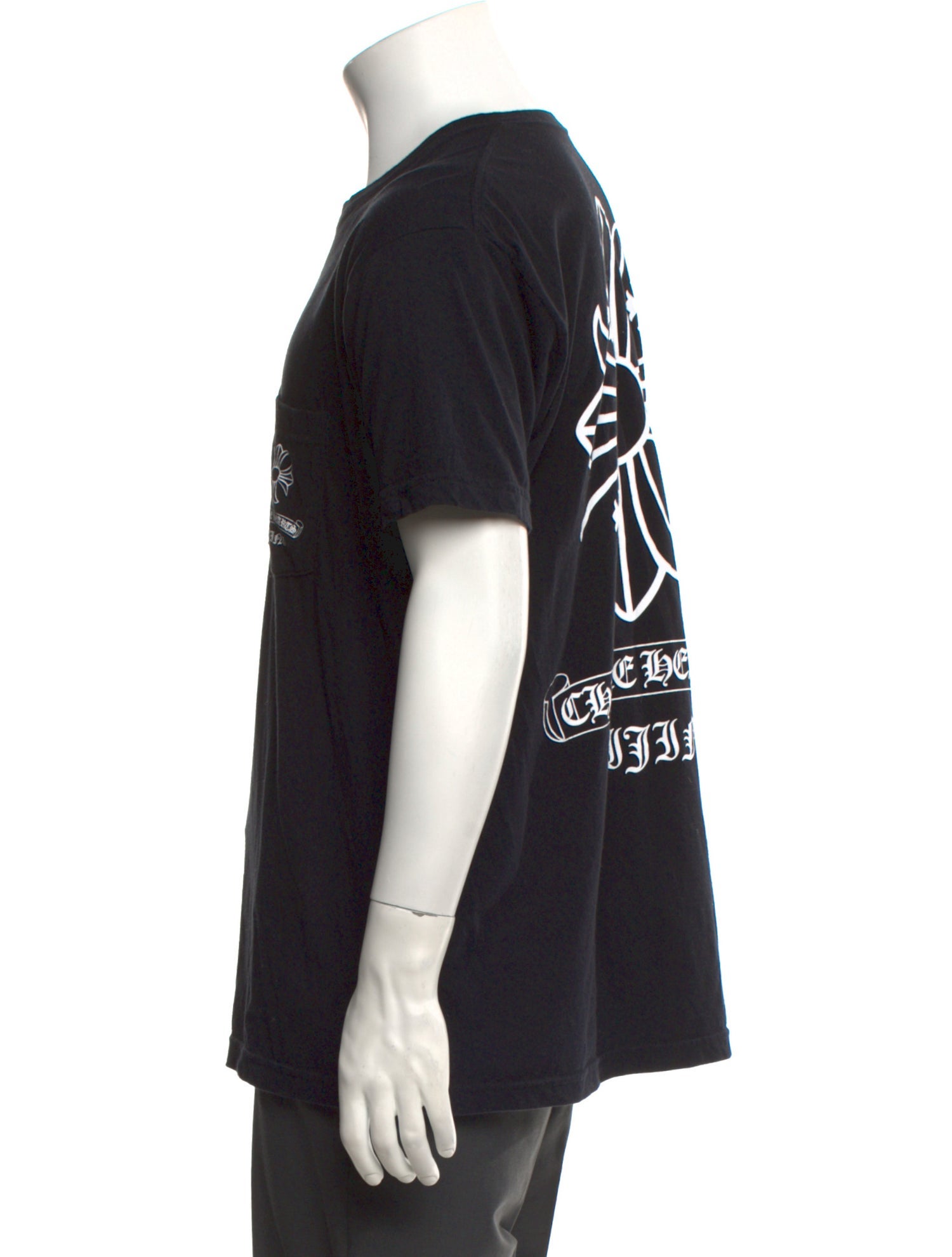 Chrome Hearts Beijing Exclusive Plus Logo Graphic Print T-Shirt