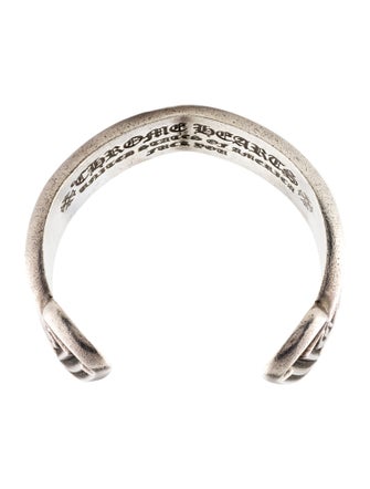 Chrome Hearts Scroll Label Cuff
