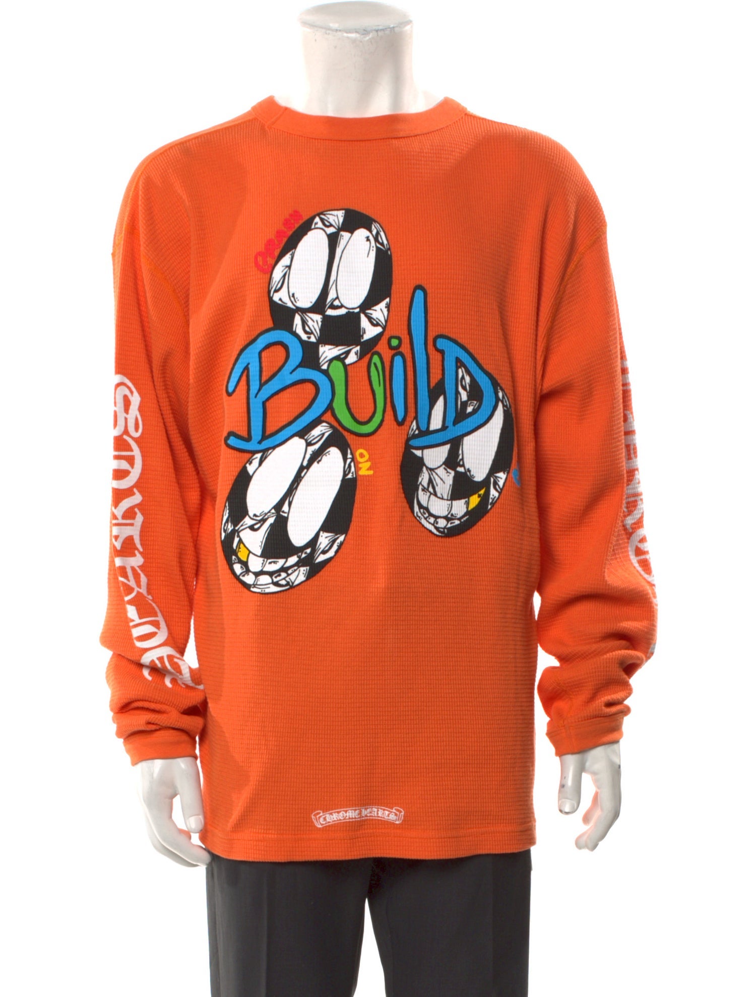 Chrome Hearts Matty Boy Graphic Print Henley