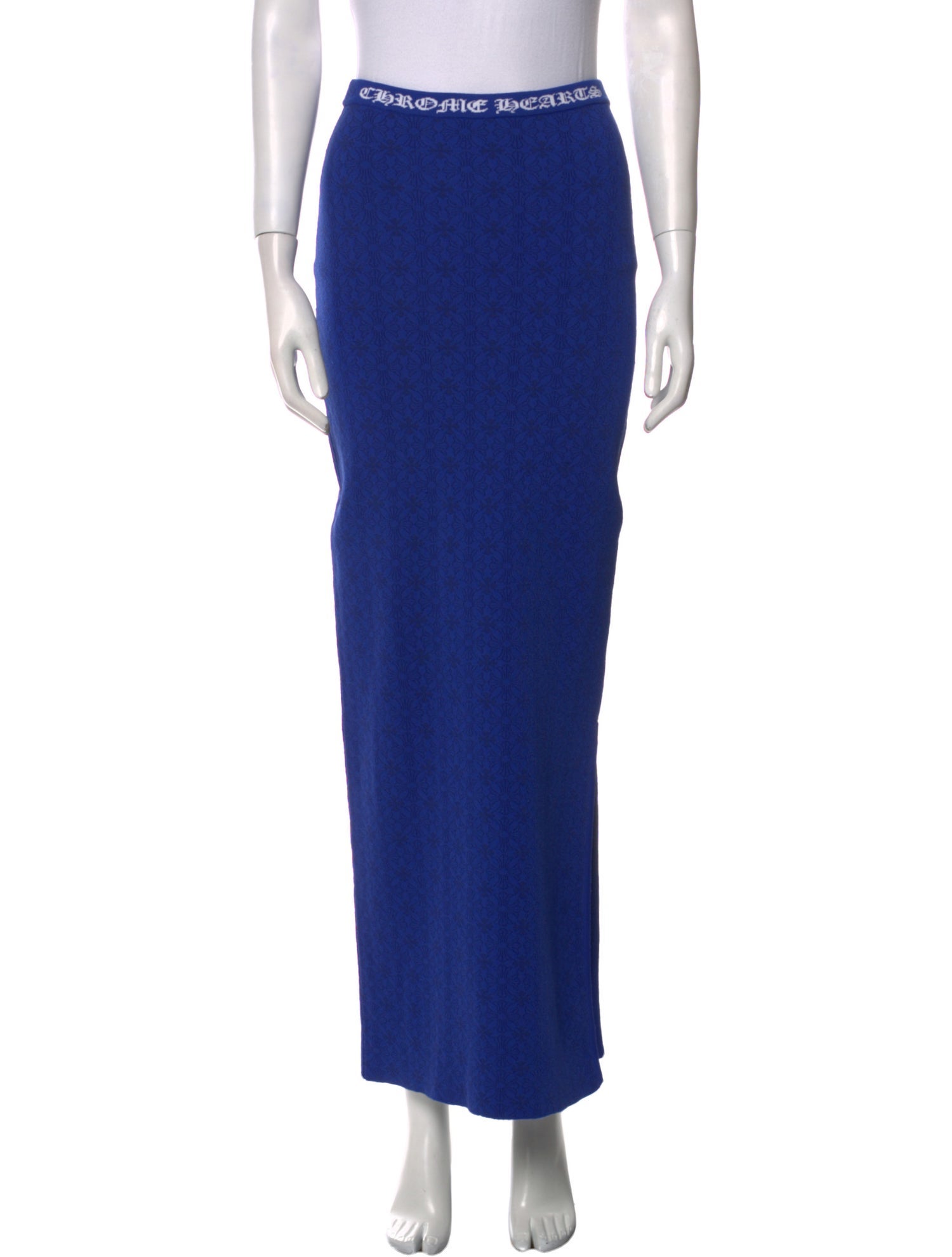 Chrome Hearts Jacquard Monogram Midi Length Skirt