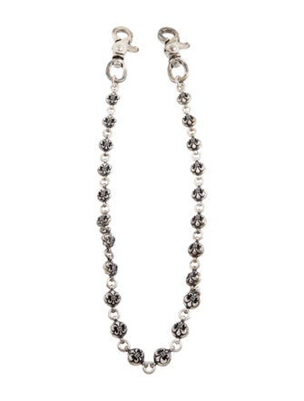 Chrome Hearts Double Claw Fleur Wallet Chain