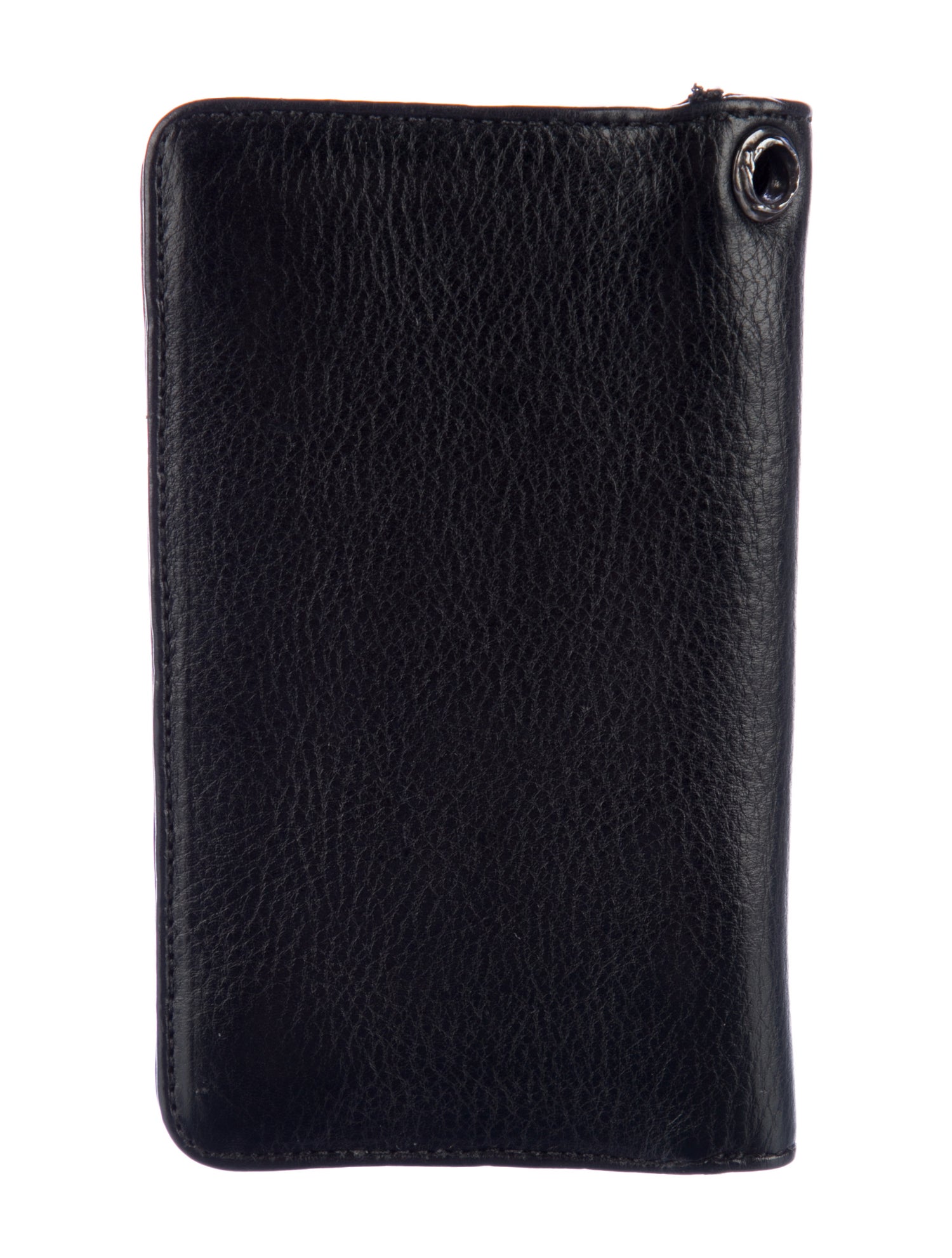 Chrome Hearts Cross Bifold Leather Wallet