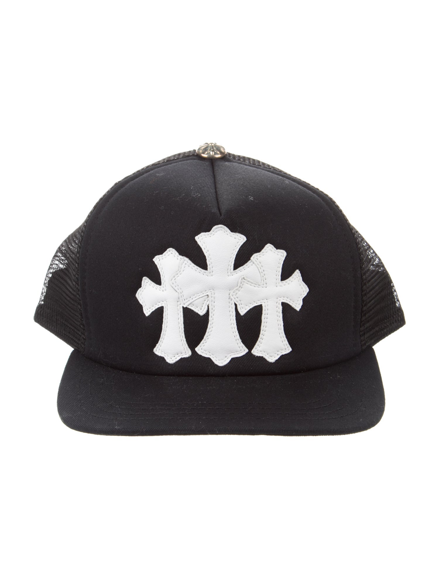 Chrome Hearts Cemetery Cross Trucker Hat