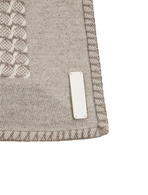 Chrome Hearts Cashmere Woven Throw Blanket