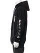 Chrome Hearts Vertical Logo Graphic Print Hoodie
