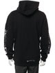 Chrome Hearts Vertical Logo Graphic Print Hoodie