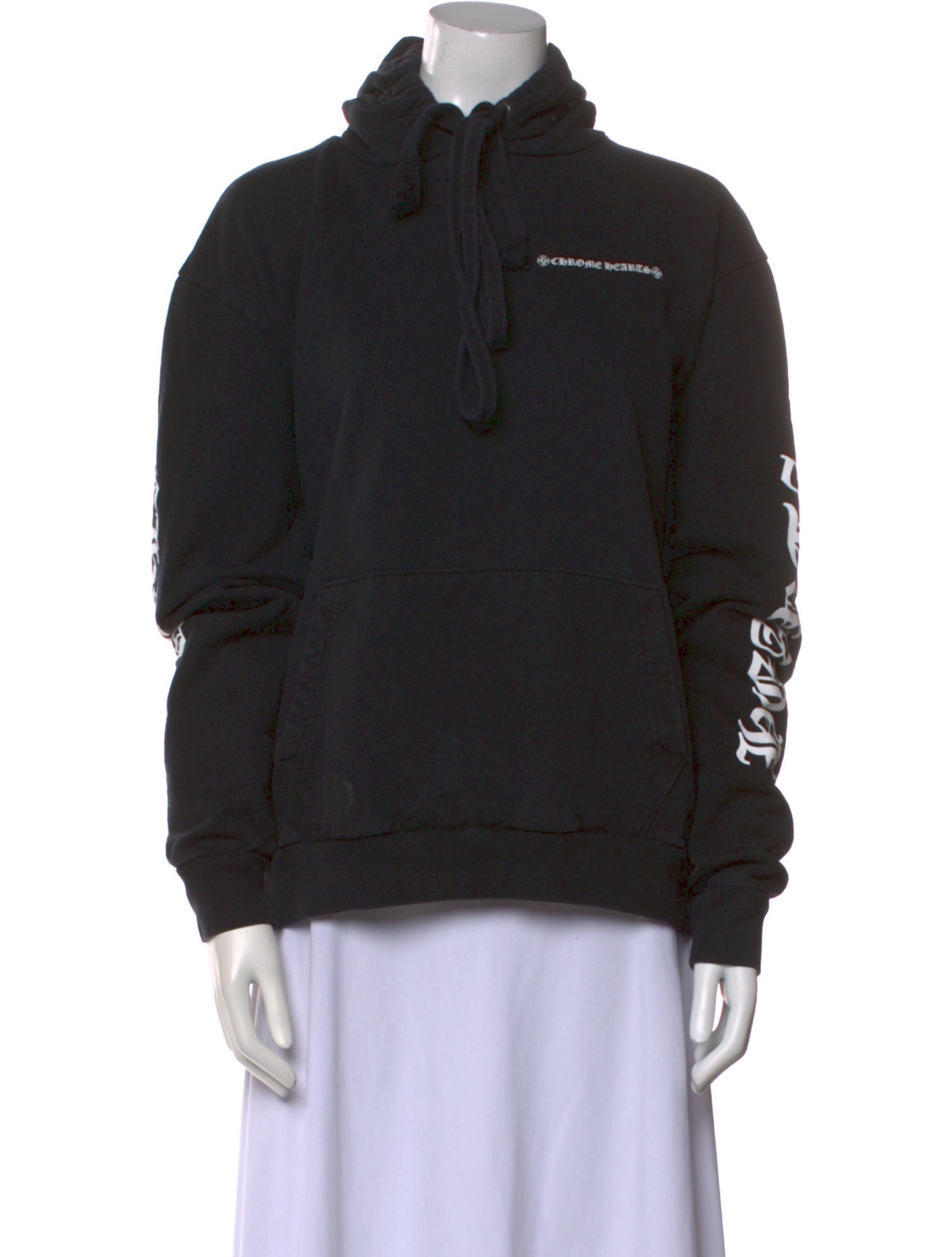 Chrome Hearts NYC Exclusive Scroll Logo Graphic Print Sweater