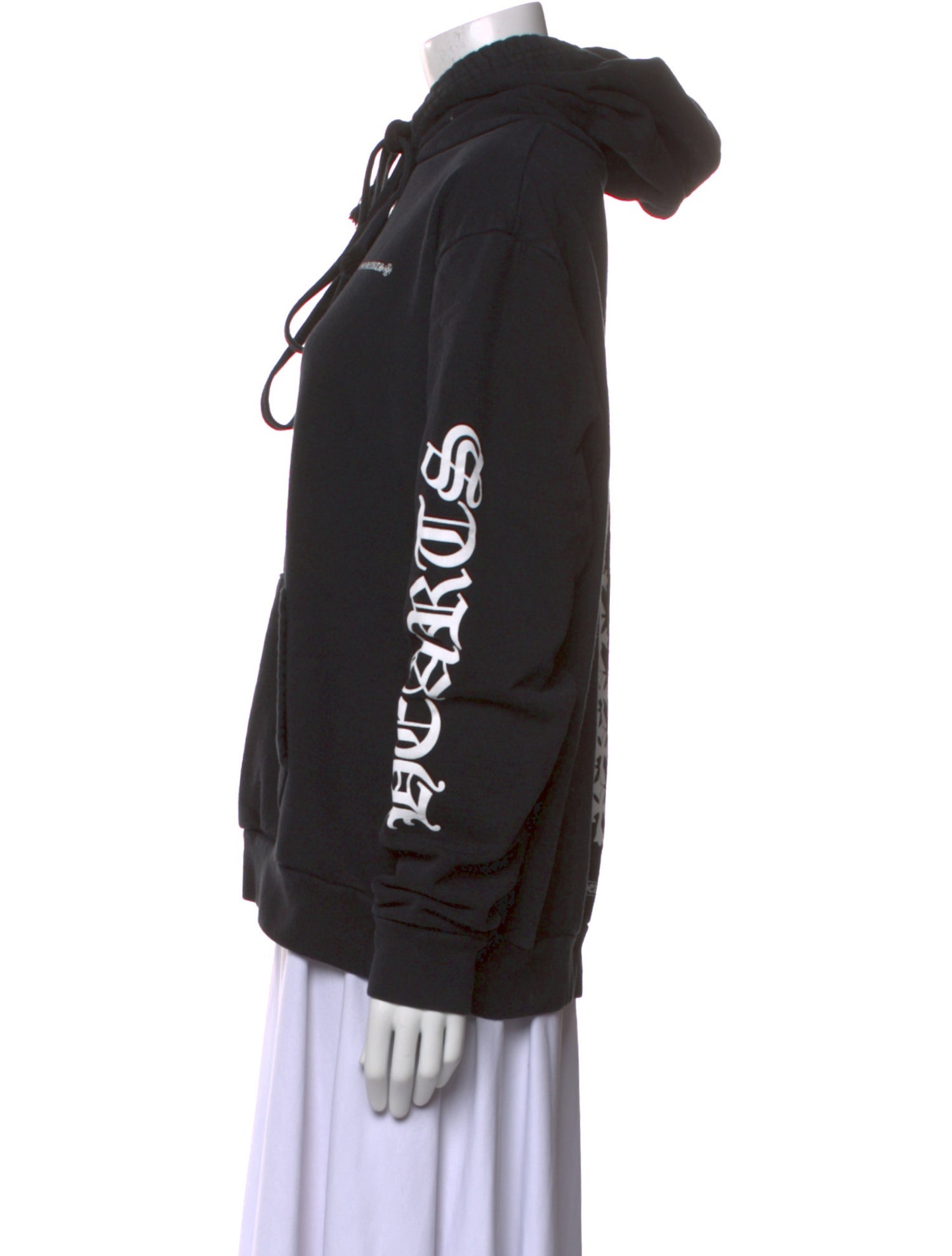 Chrome Hearts NYC Exclusive Scroll Logo Graphic Print Sweater