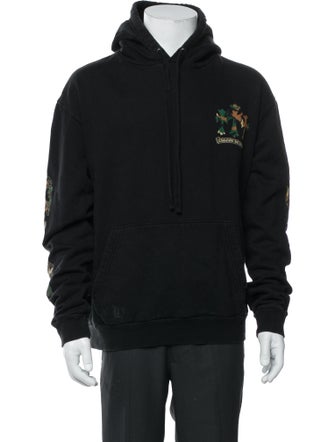 Chrome Hearts Camo Cross Graphic Print Hoodie