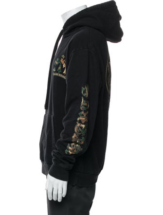 Chrome Hearts Camo Cross Graphic Print Hoodie