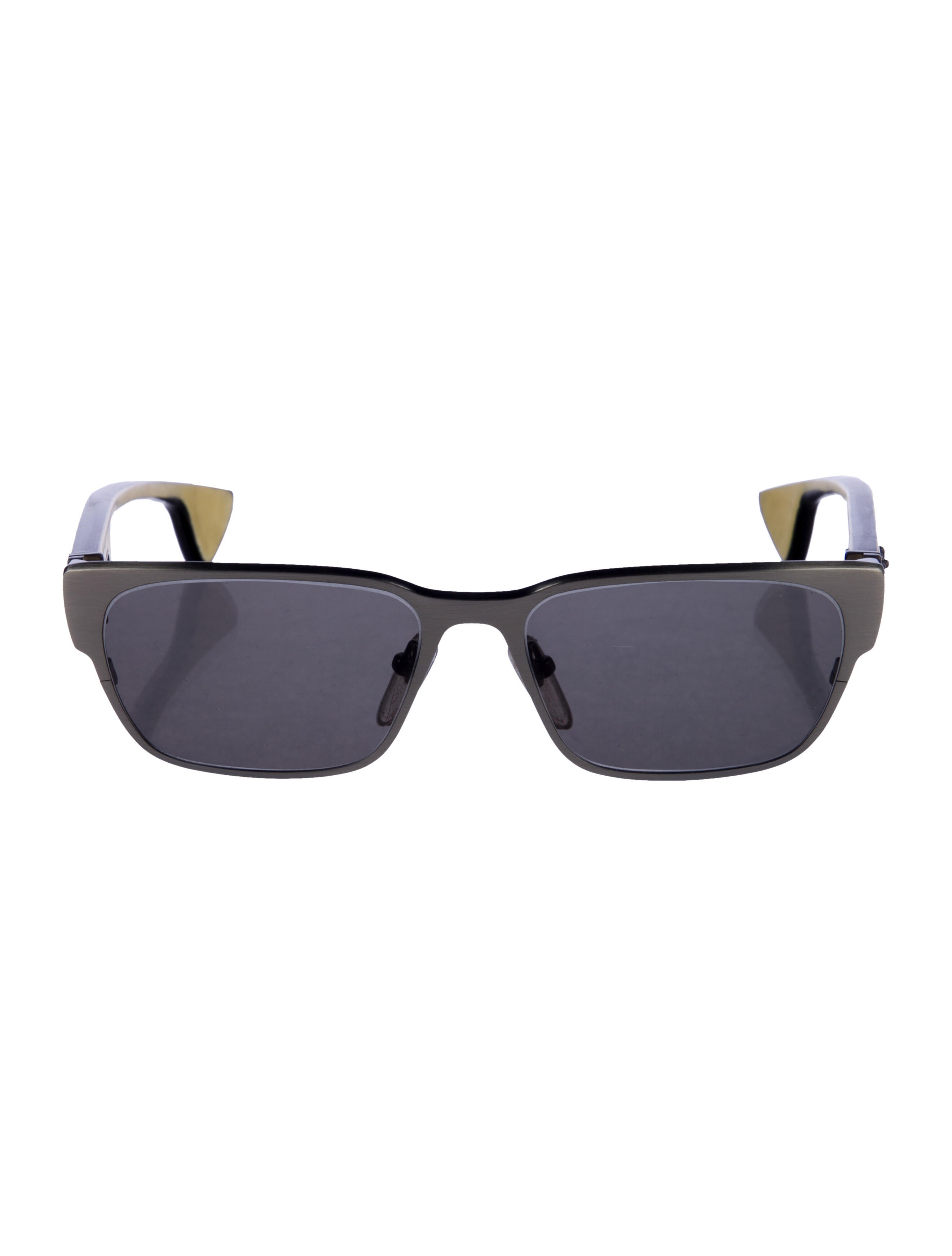 Chrome Hearts TIPPING VELVET Square Sunglasses