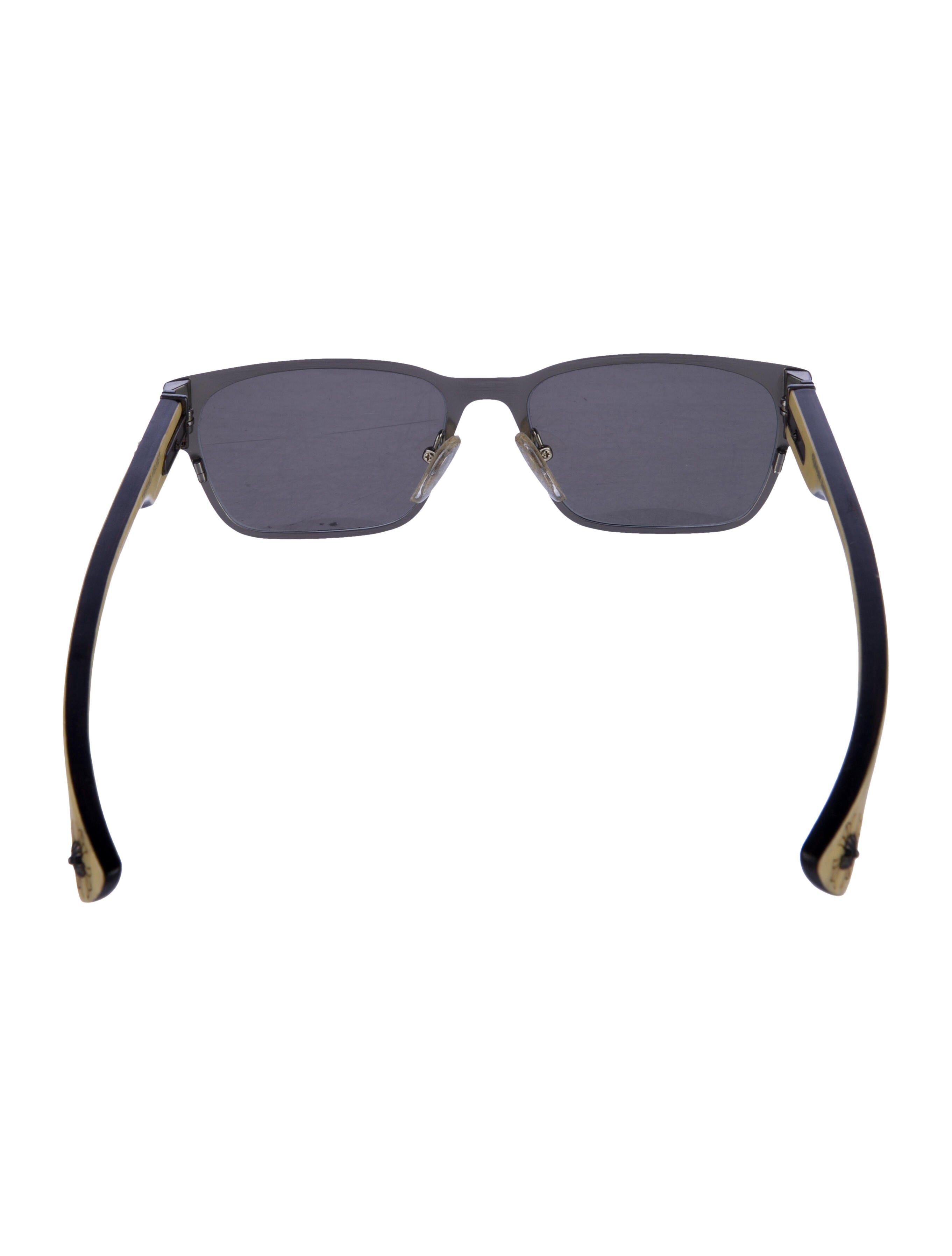 Chrome Hearts TIPPING VELVET Square Sunglasses