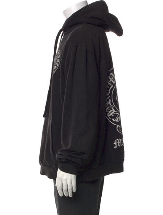 Chrome Hearts Signature Logo Malibu Horseshoe Logo Hoodie