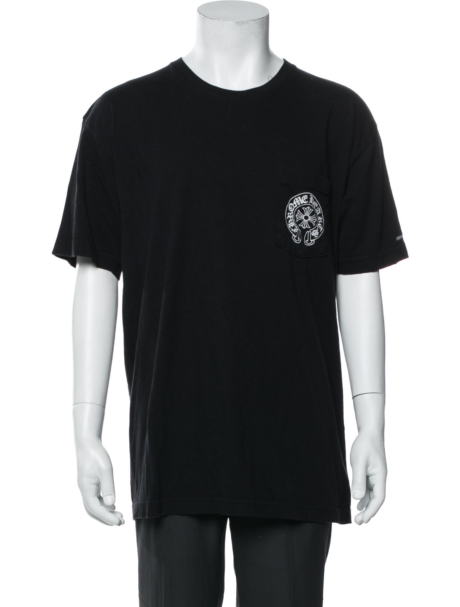 Chrome Hearts Horseshoe Logo Graphic Print T-Shirt