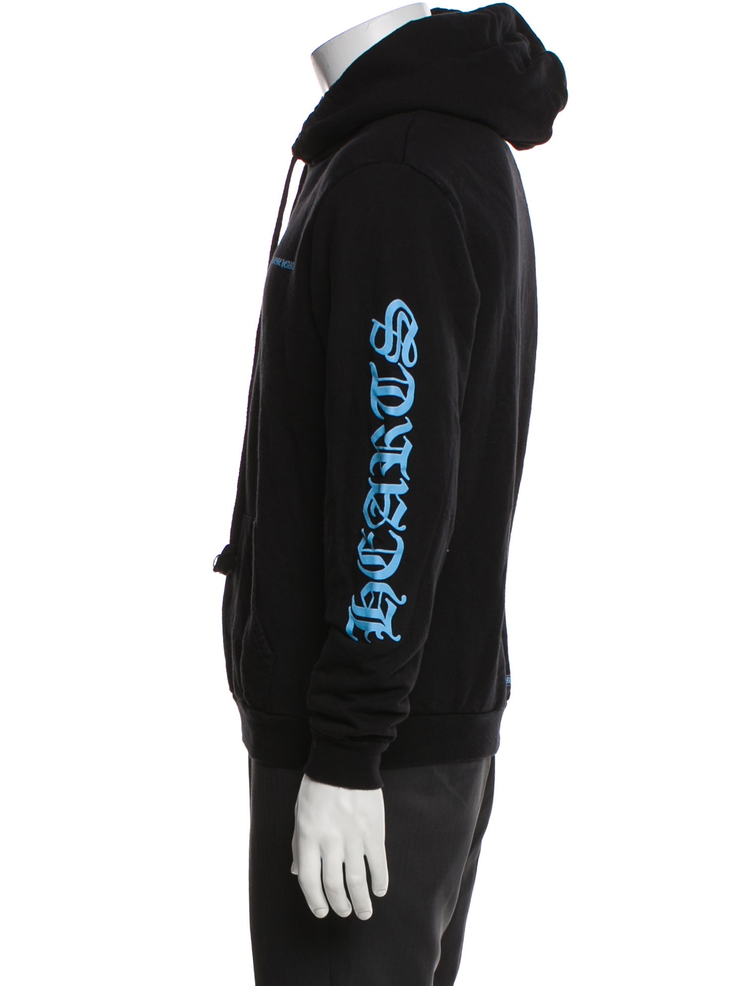 Chrome Hearts Signature Logo Graphic Print Hoodie