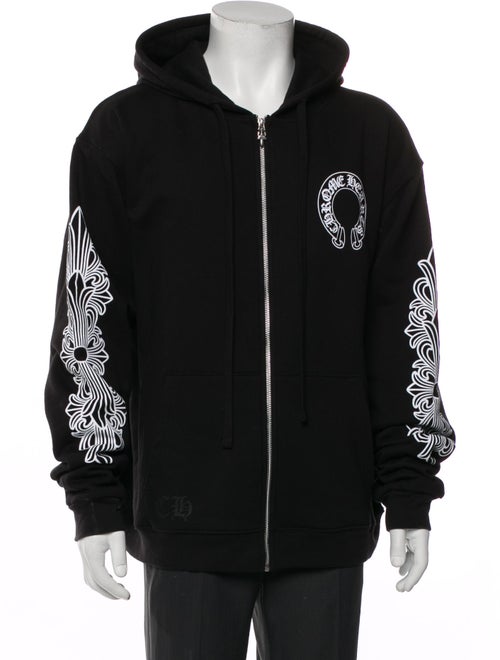 Chrome Hearts Horseshoe Graphic Print Jacket