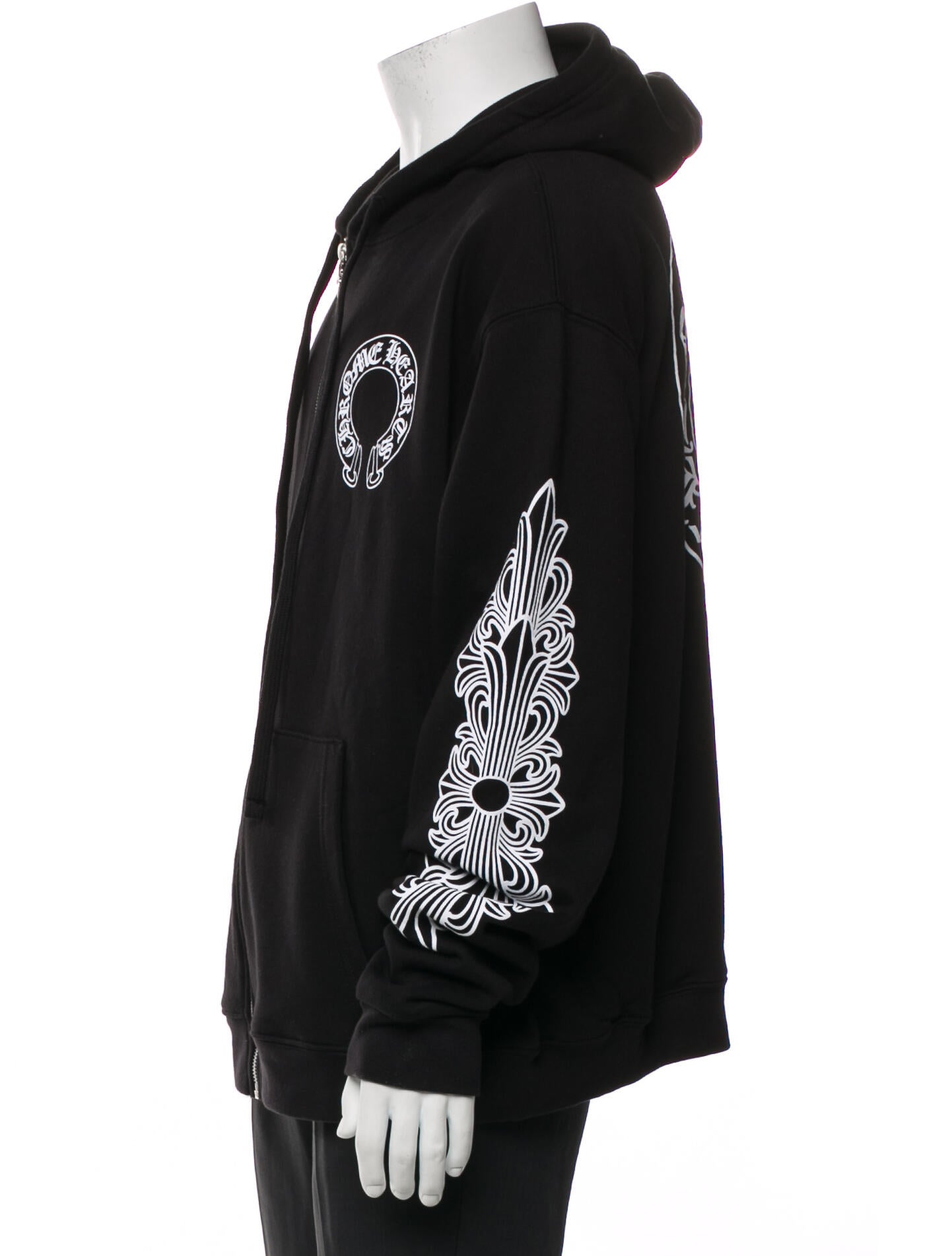Chrome Hearts Horseshoe Graphic Print Jacket