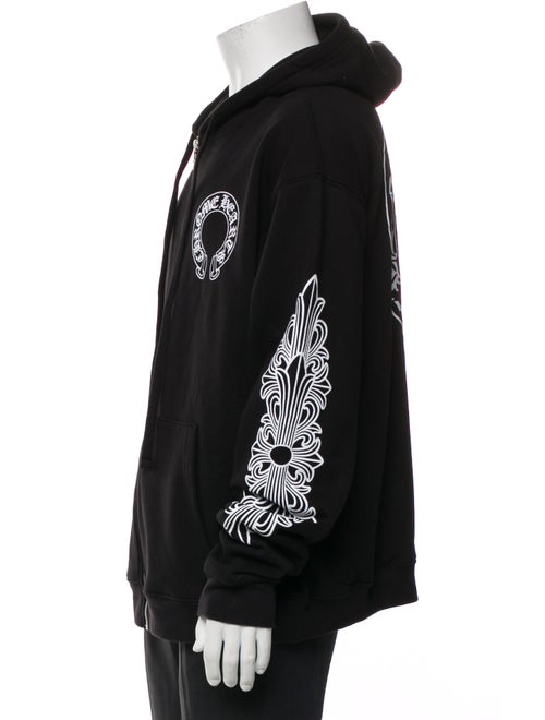 Chrome Hearts Horseshoe Graphic Print Jacket
