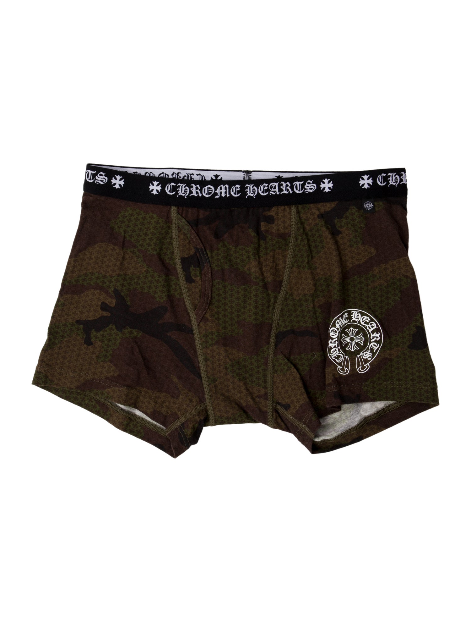 Chrome Hearts Camo Boxer Briefs Printed Boxers w/ Tags