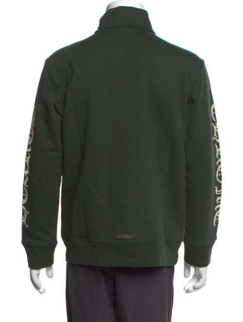 Chrome Hearts Graphic Print Mock Neck Pullover