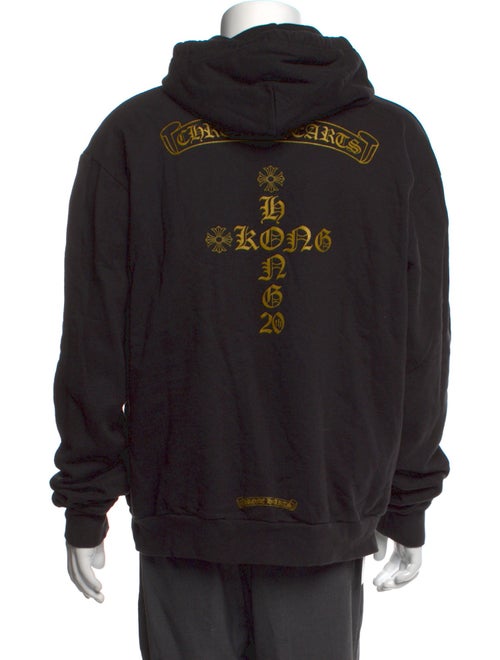 Chrome Hearts Graphic Print Mock Neck Pullover