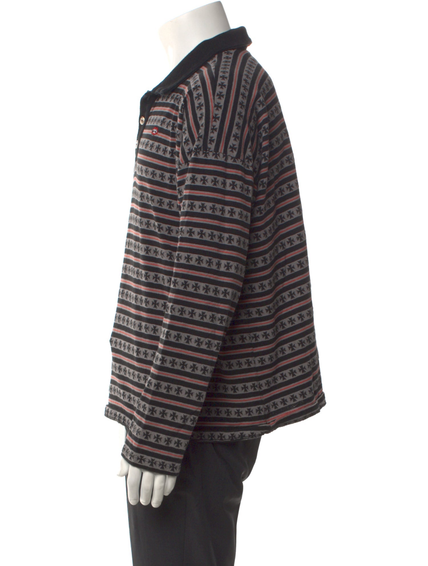 Chrome Hearts Matty Boy 'Teens From Mars' Printed Polo Shirt