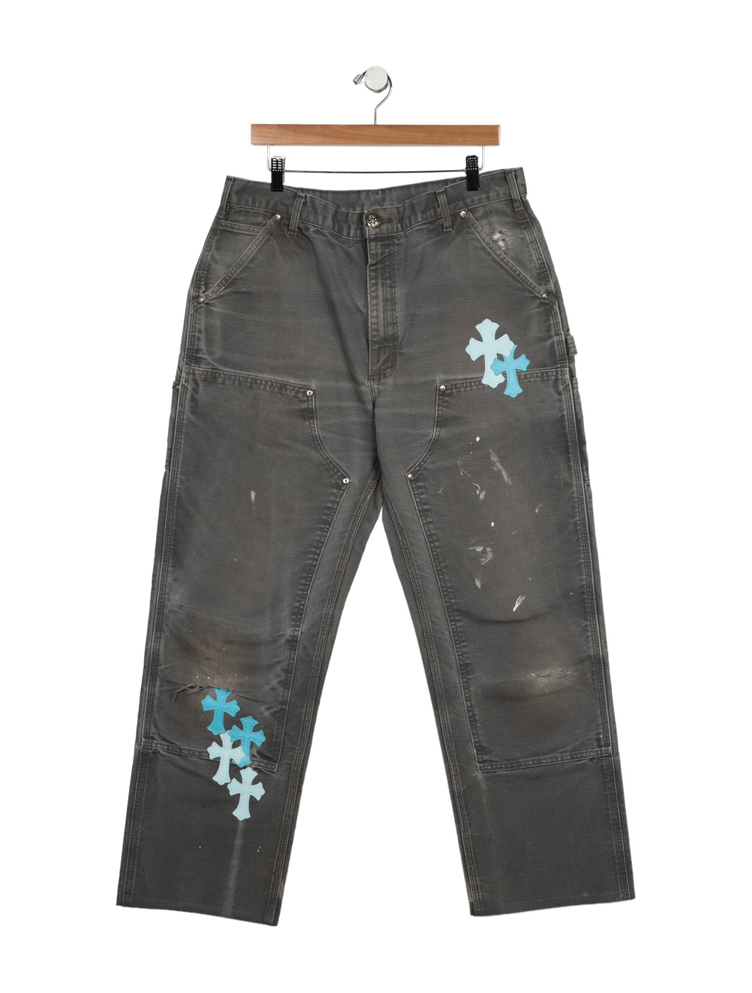 Chrome Hearts Straight-Leg Jeans
