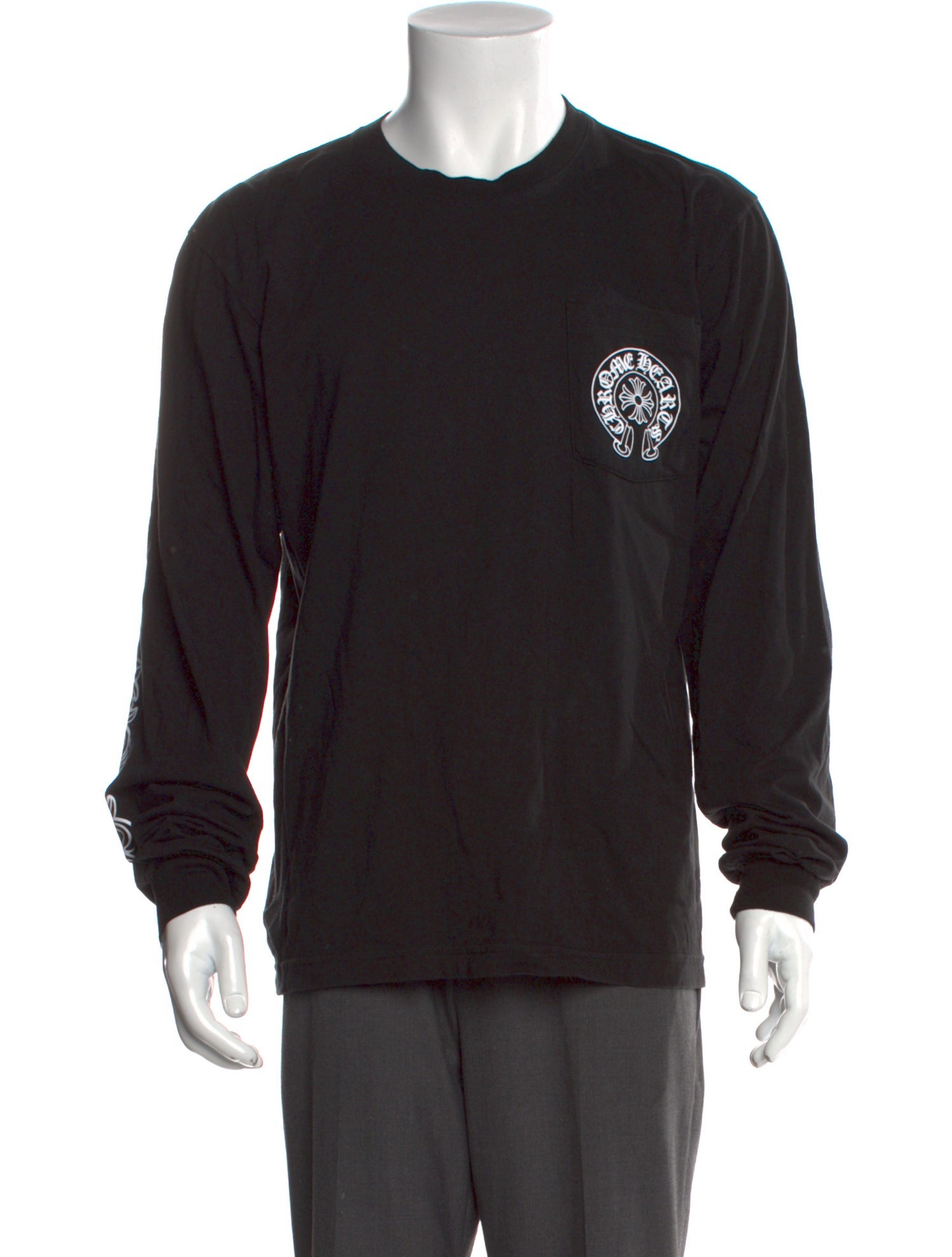 Chrome Hearts Miami Exclusive Horseshoe Logo Graphic Print T-Shirt