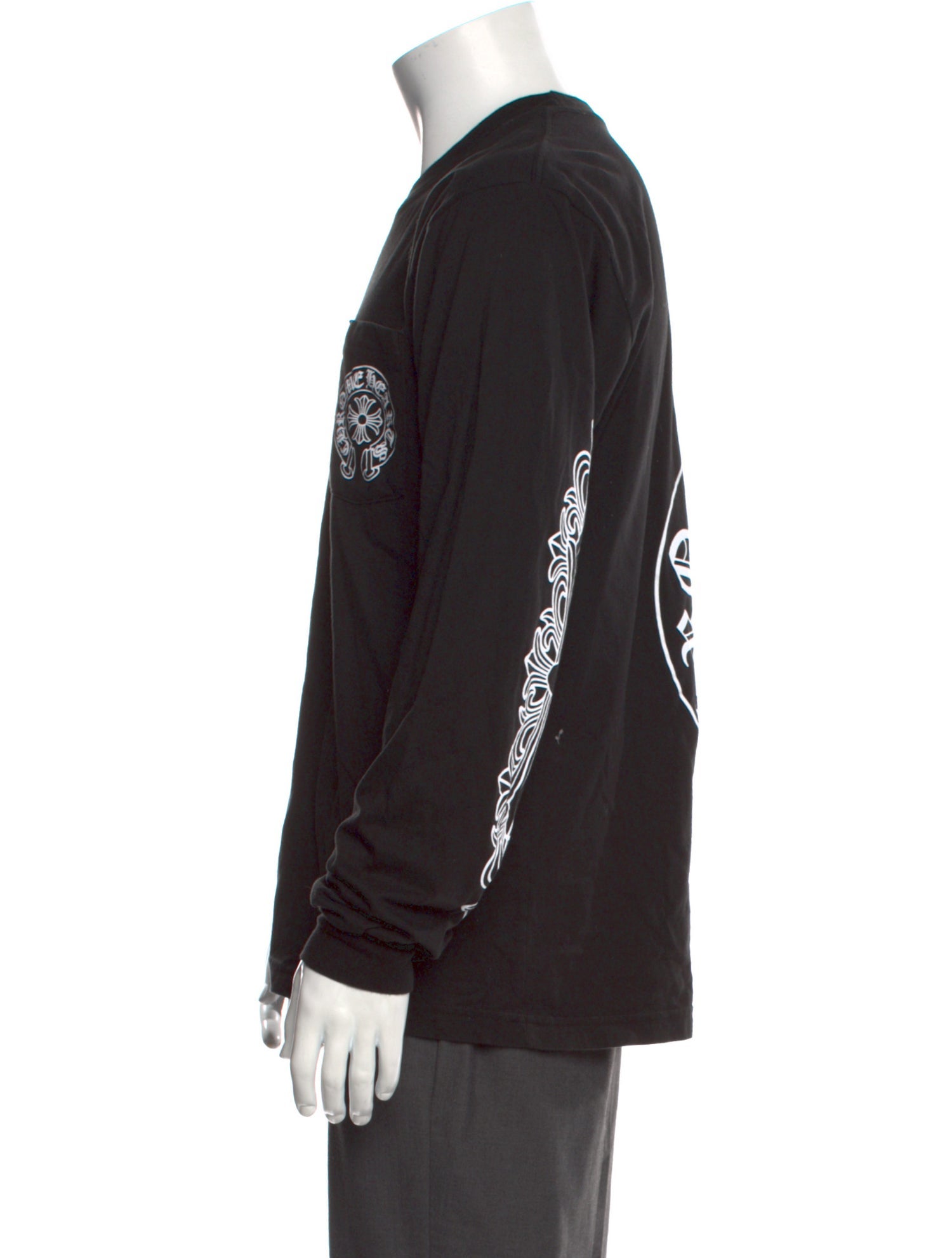 Chrome Hearts Miami Exclusive Horseshoe Logo Graphic Print T-Shirt