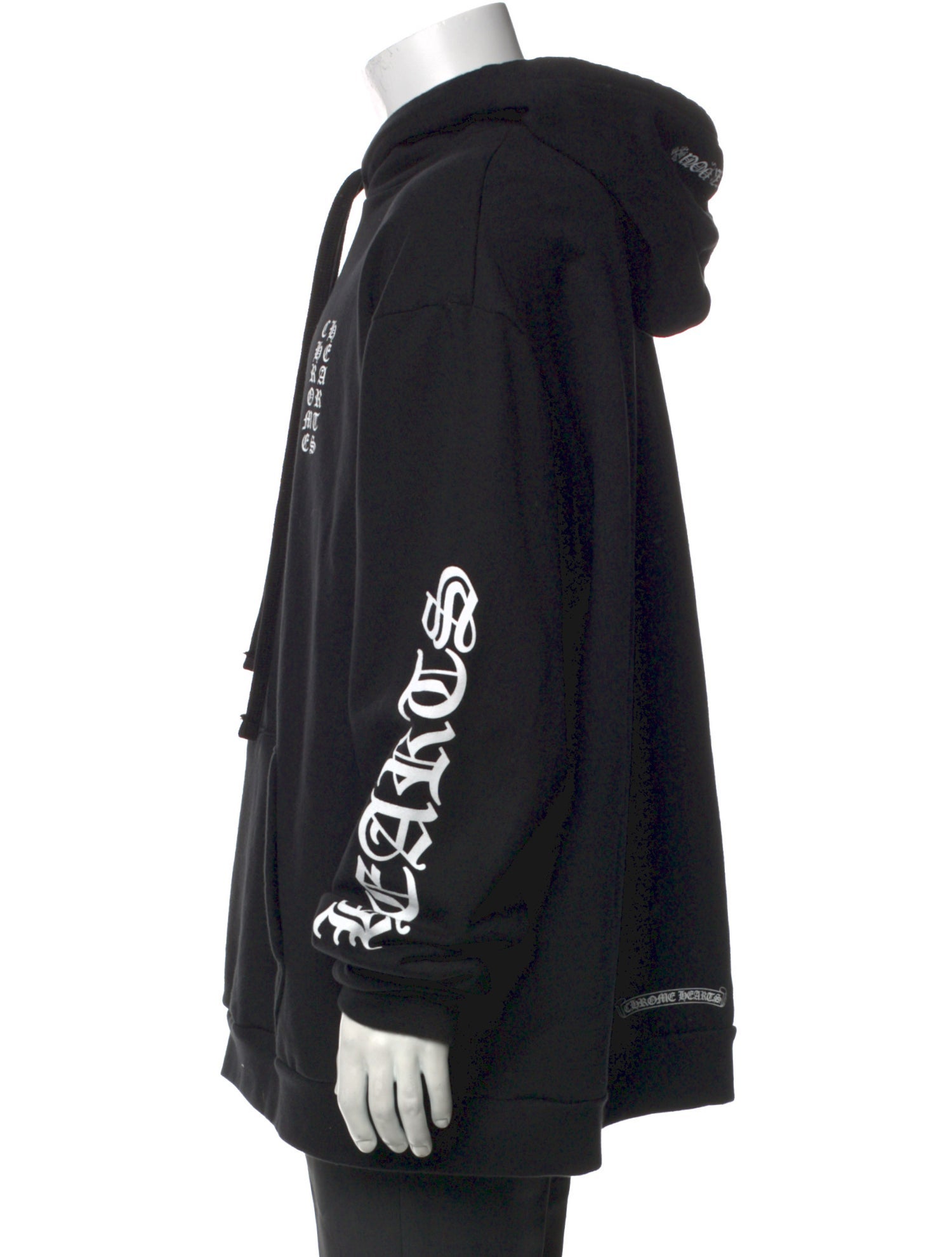 トップス CHROME HEARTS Back Arch Logo hoodie XL Chrome Hearts Zip Hoodie Back Arch Logo White