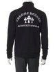 Chrome Hearts Quarter Zip Turtleneck Sweatshirt