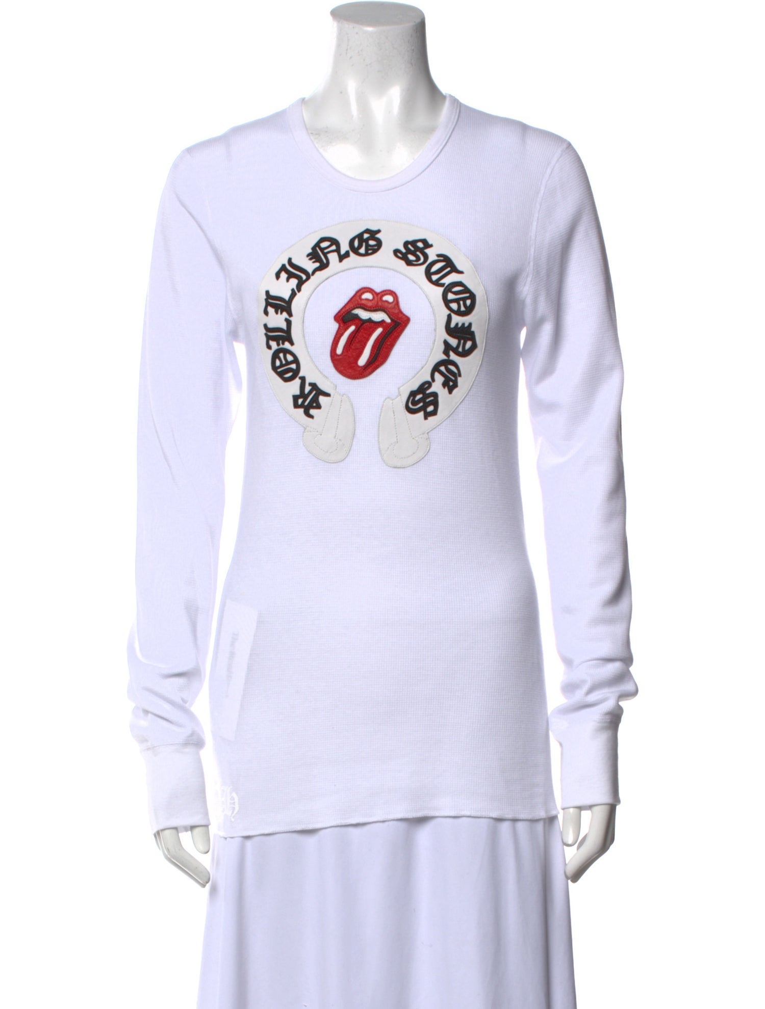 Chrome Hearts x Rolling Stones Graphic Print Sweatshirt