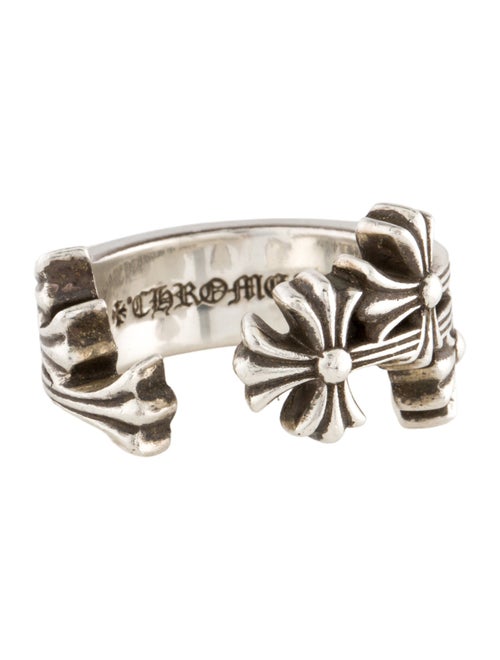 Chrome Hearts Three Cross Ring
