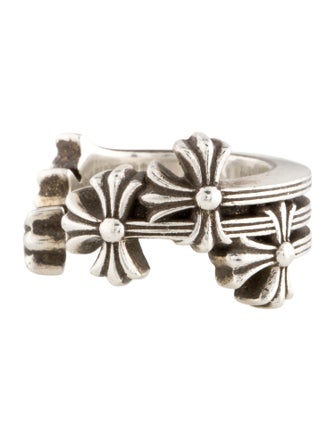 Chrome Hearts Three Cross Ring