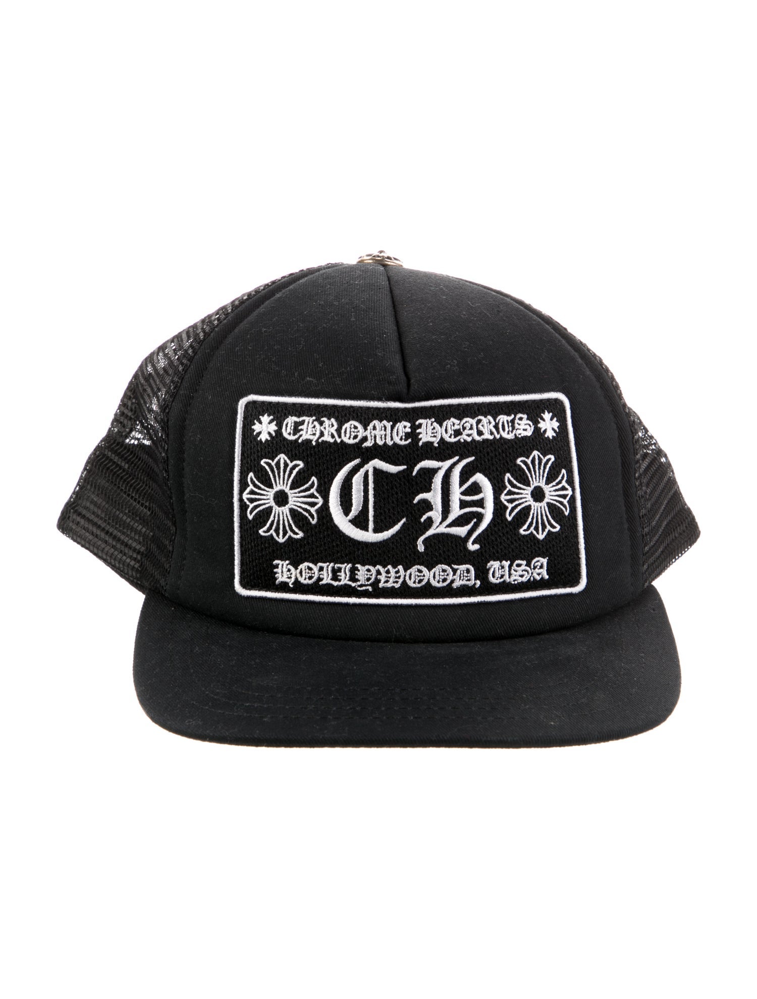 Chrome Hearts CH Logo Trucker Hat