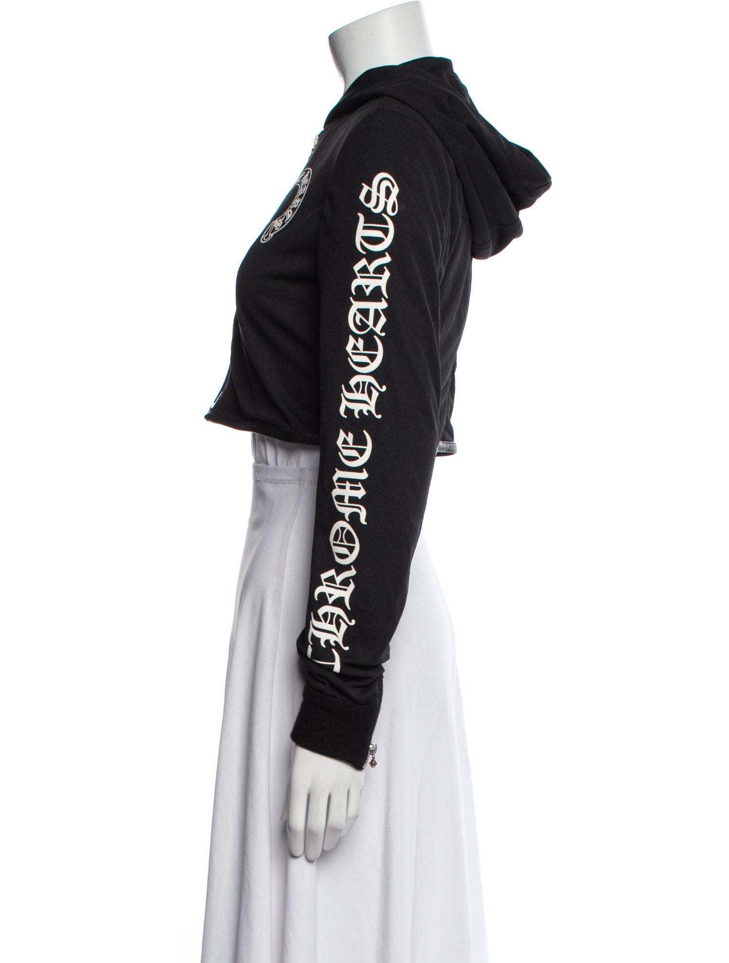 Chrome Hearts Cropped Active Logo Graphic Print Bolero