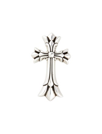 Chrome Hearts Large Double Cross Pendant