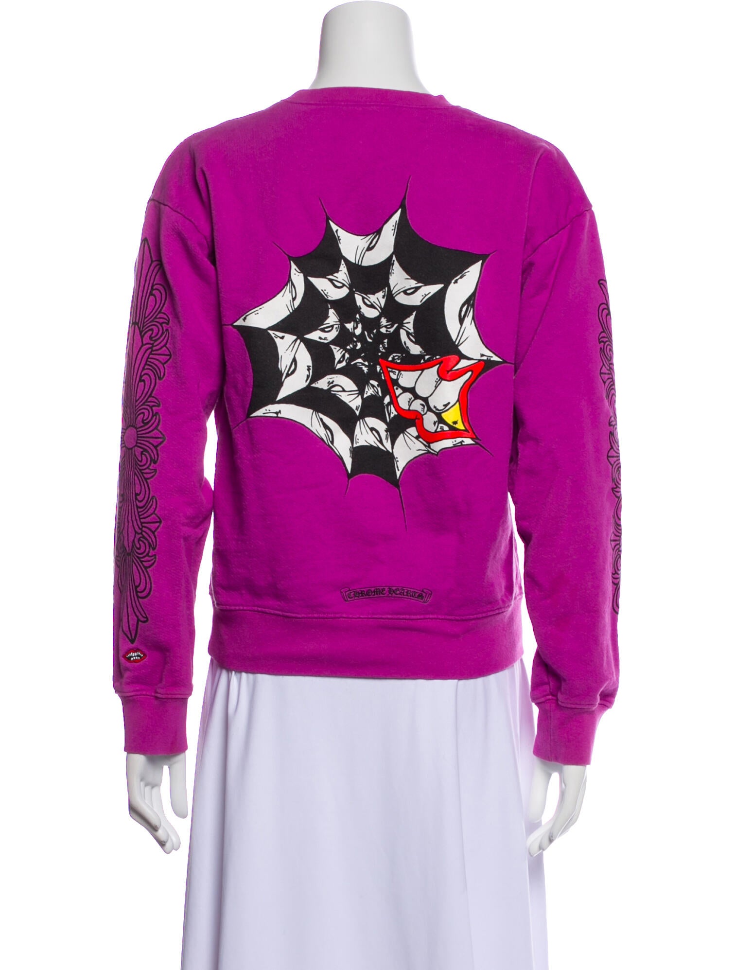 Chrome Hearts Crew Neck Long Sleeve Sweatshirt