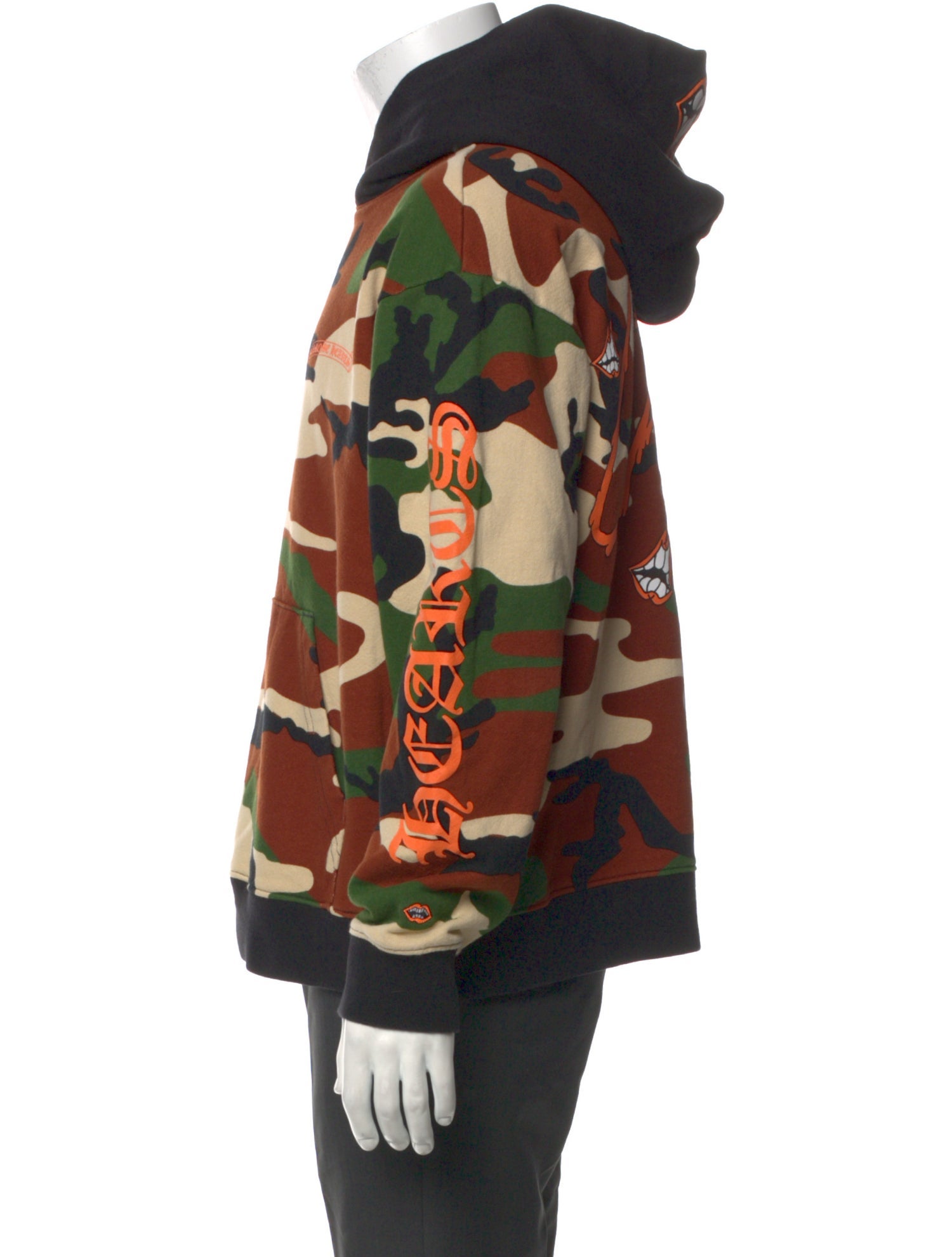 Chrome Hearts x Matty Boy 'Caution' Printed Hoodie
