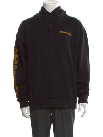 Chrome Hearts Signature Logo Graphic Print Hoodie