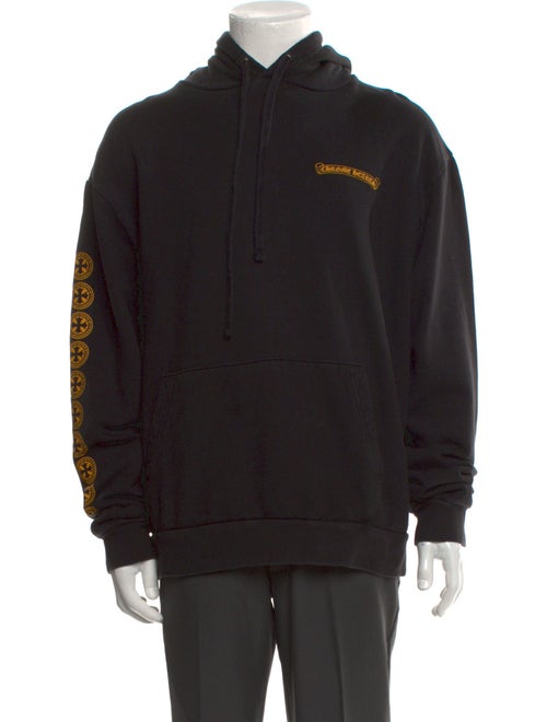 Chrome Hearts Signature Logo Graphic Print Hoodie
