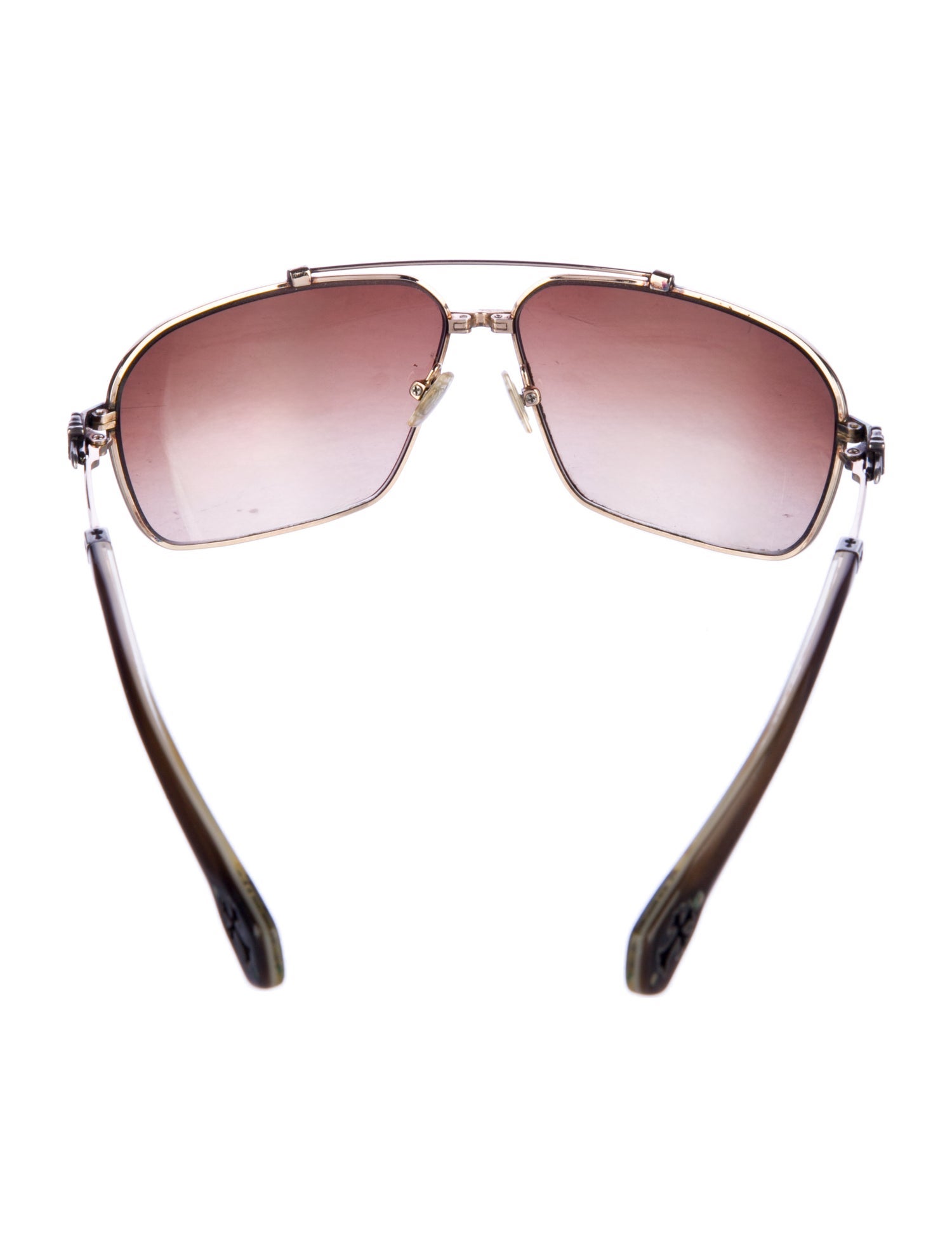 Chrome Hearts Oral Aviator Sunglasses