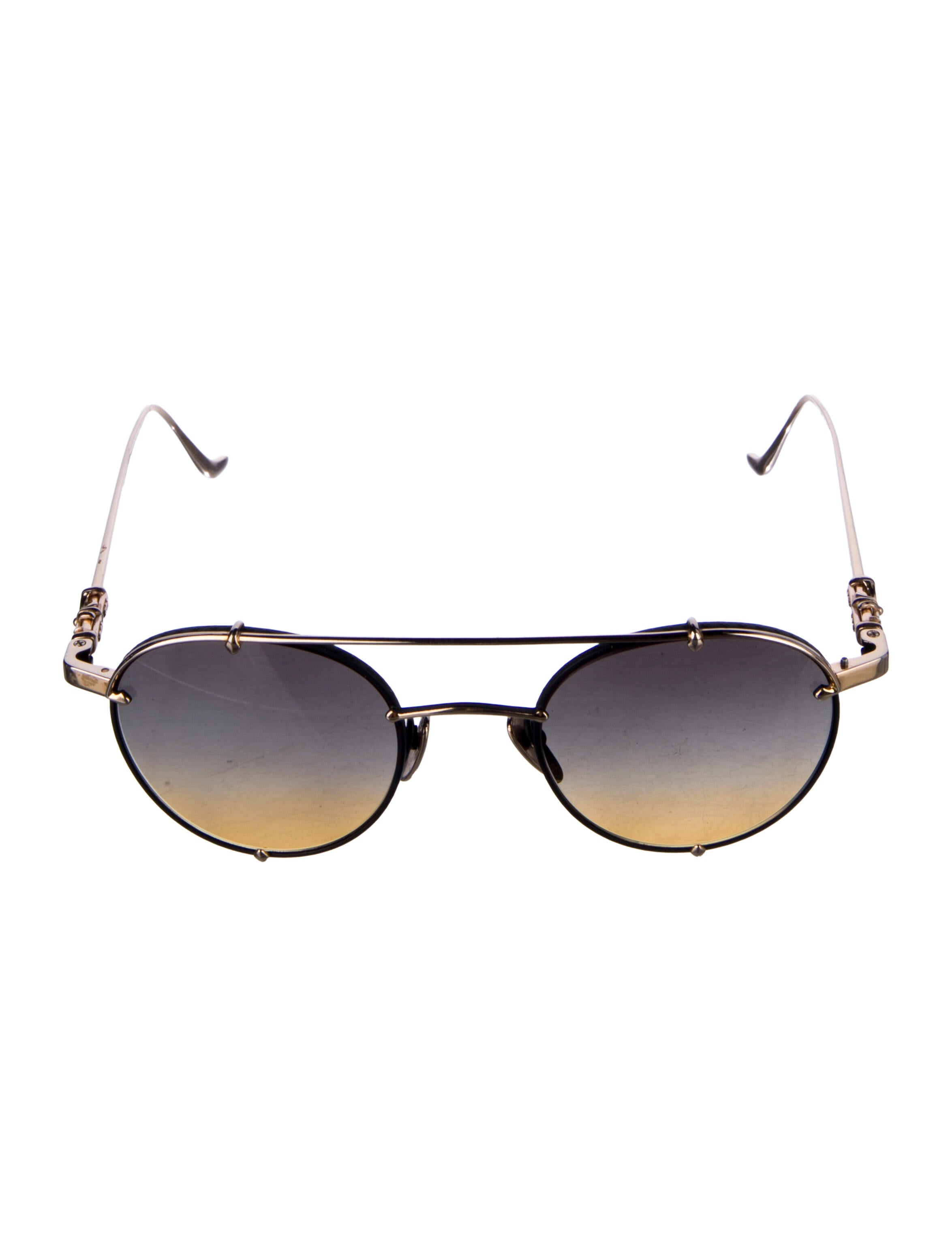 Chrome Hearts Oralgami Aviator Sunglasses
