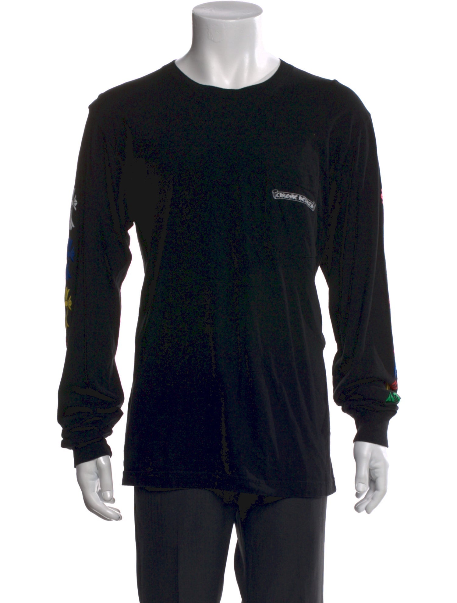 Chrome Hearts Crew Neck Long Sleeve Henley