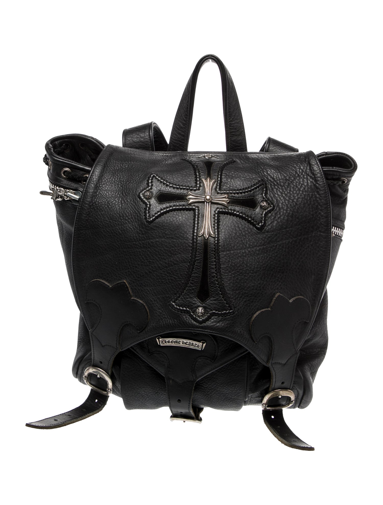 Chrome Hearts Leather Flarenie Gunslinger