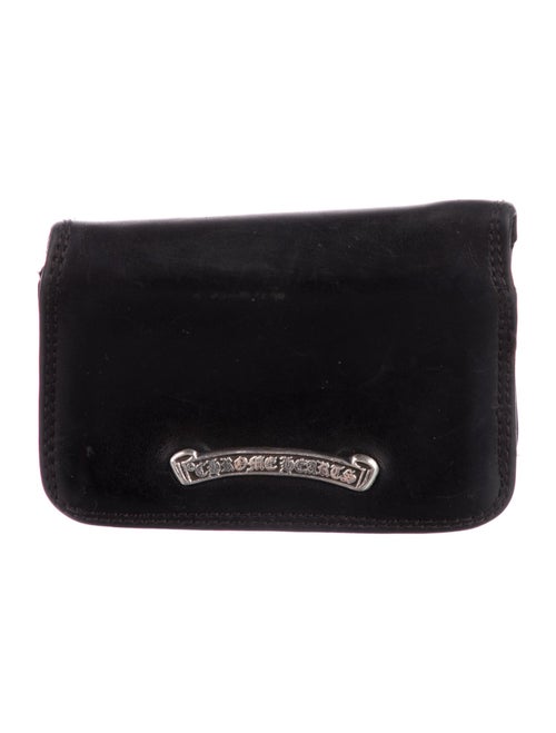 Chrome Hearts Scroll Leather Wallet