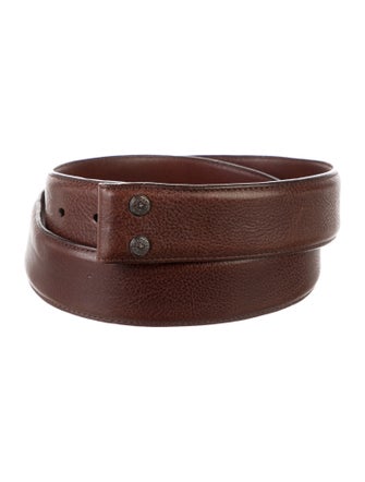 Chrome Hearts Fleur Leather Waist Belt