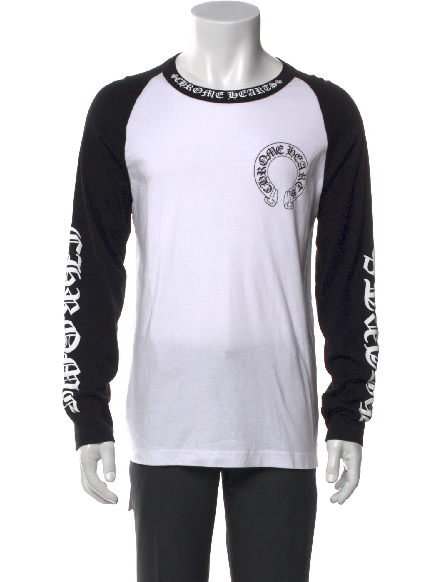 Chrome Hearts 'Fuck You' Scroll Logo Pocket Graphic Print T Chrome Hearts 'Fuck You' Scroll Logo Pocket Graphic Print T